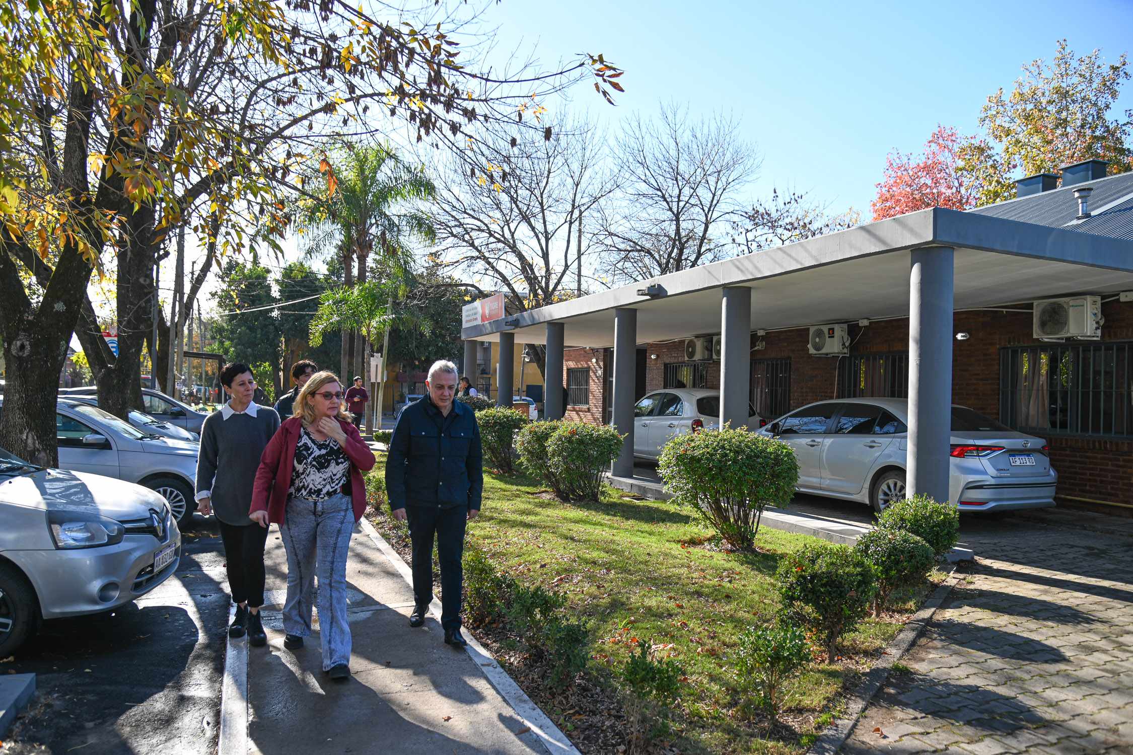 Gestión municipal: Julio Zamora supervisó trabajos en los CAFyS de Almirante Brown y Benavídez