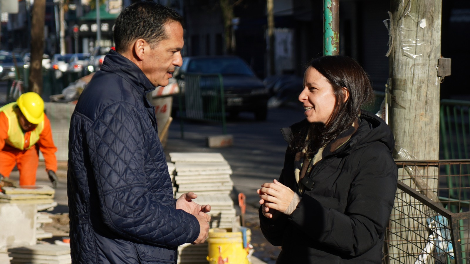 Vicente López avanza con nuevas obras de veredas y espacio público en Munro