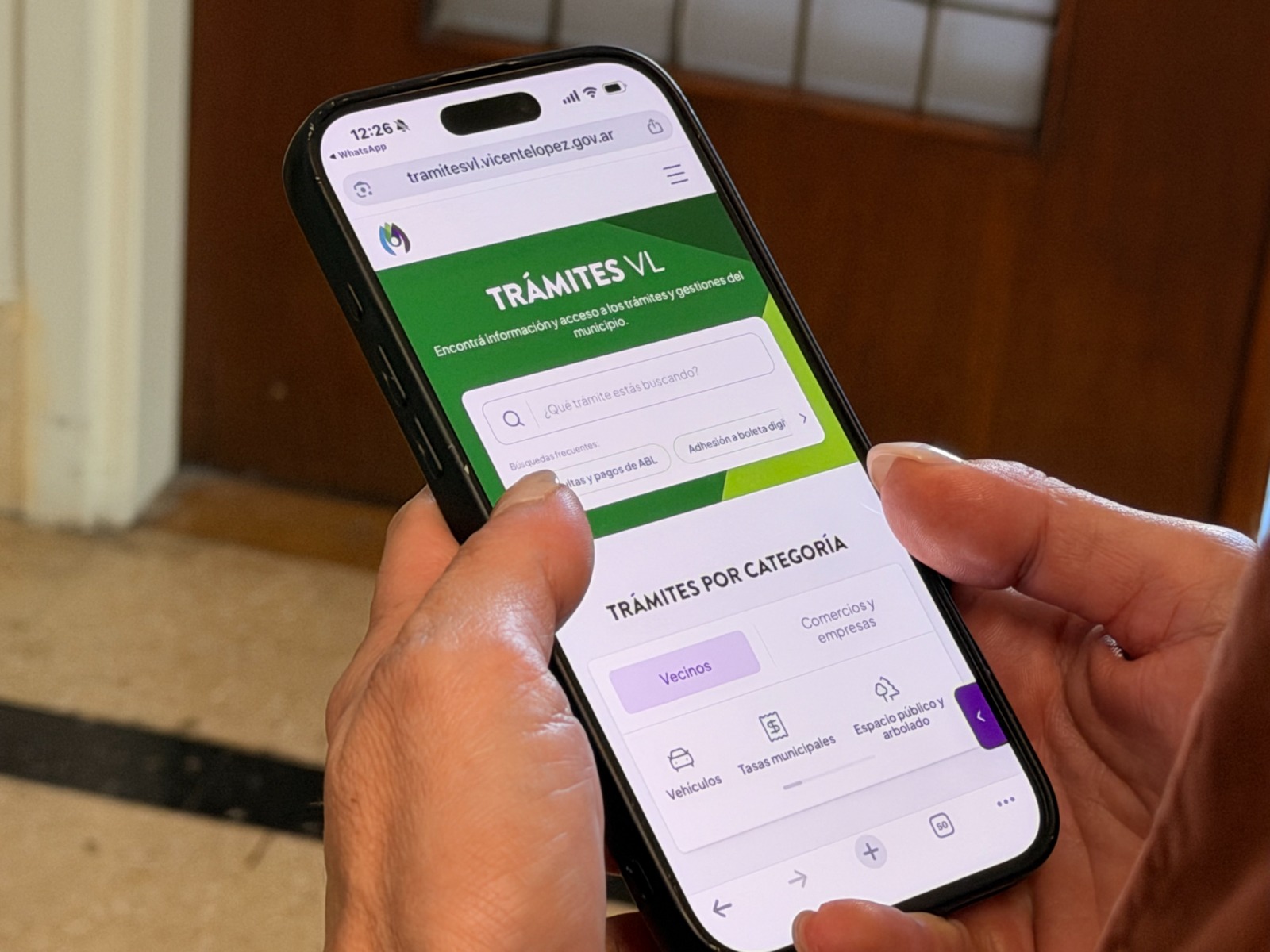 Vicente López presentó un nuevo Portal de Trámites para resolver gestiones más rápido y desde el celular