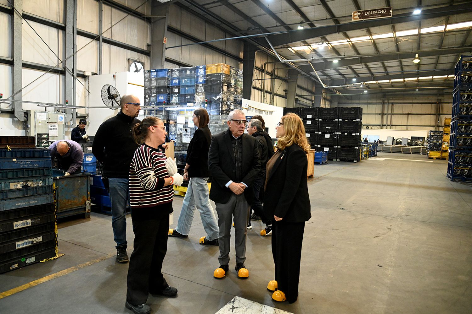 En Benavídez, Julio Zamora visitó la empresa Romet S.A y ratificó el compromiso del Municipio de Tigre con el sector productivo industrial