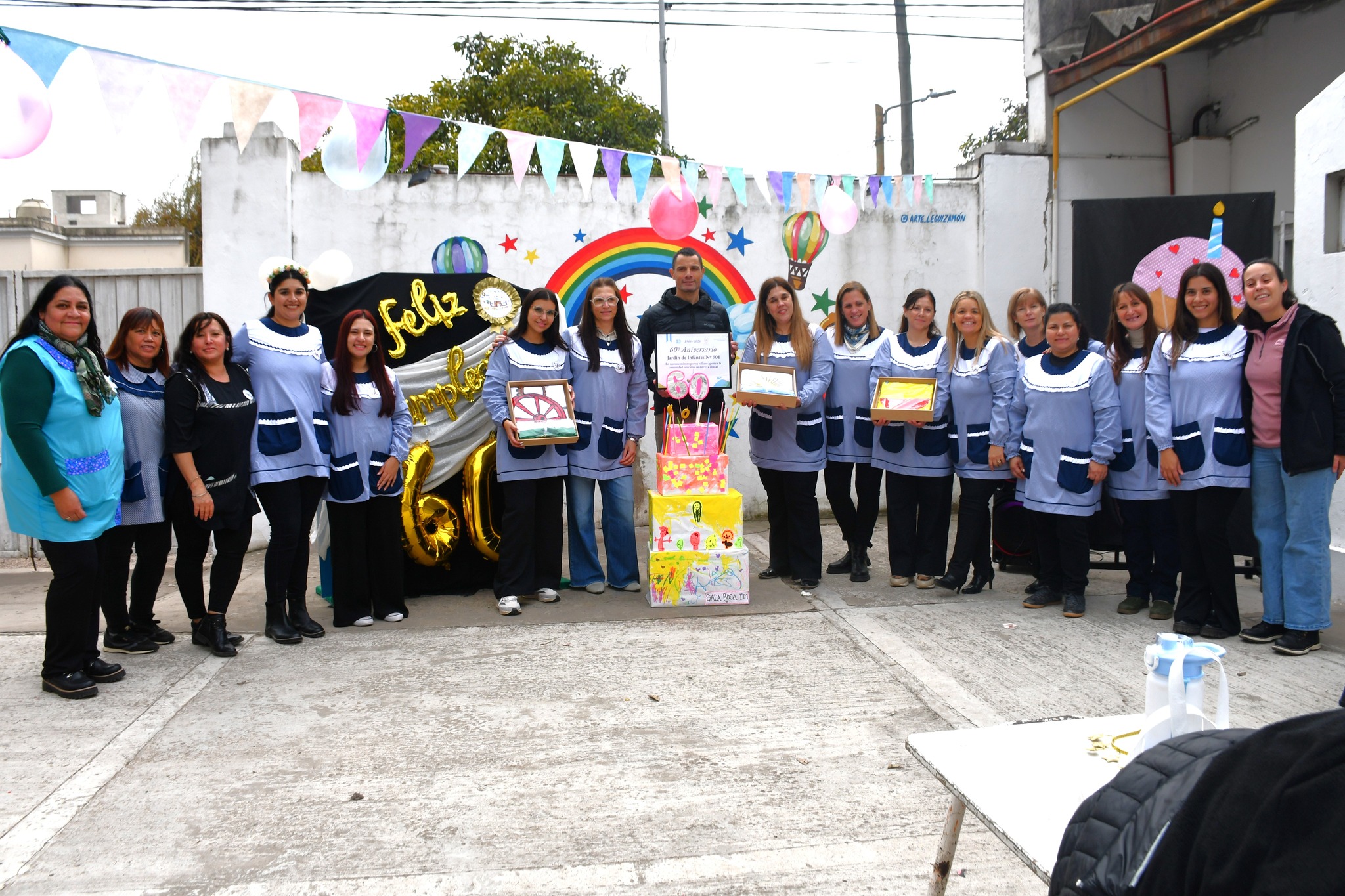 El jardín de infantes n° 901 celebró sus 60 años