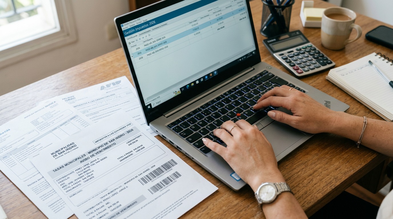 San Isidro lanzó un plan de pagos online con importantes descuentos para regularizar deudas de tasas municipales