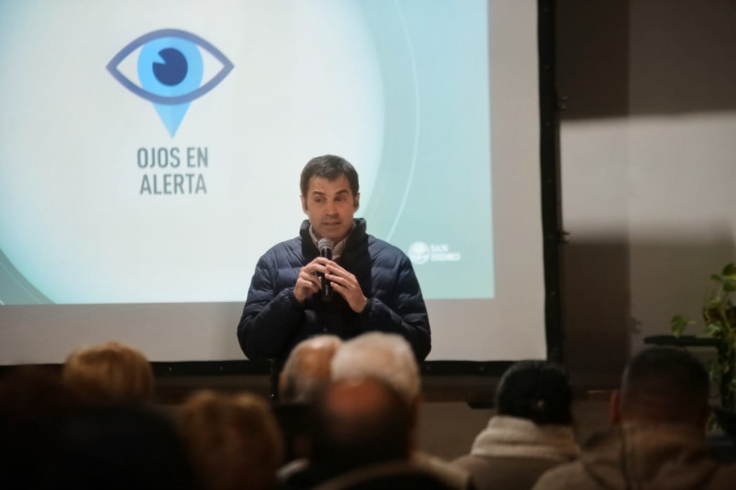 Ojos en Alerta: el 37% de los avisos al sistema de seguridad de San Isidro llega por WhatsApp