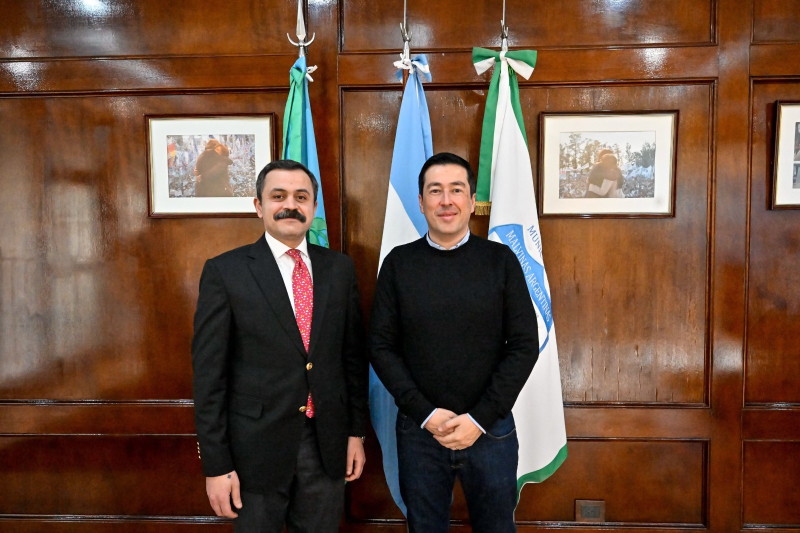 Malvinas Argentinas: Nardini fortalece vínculos internacionales con Egipto
