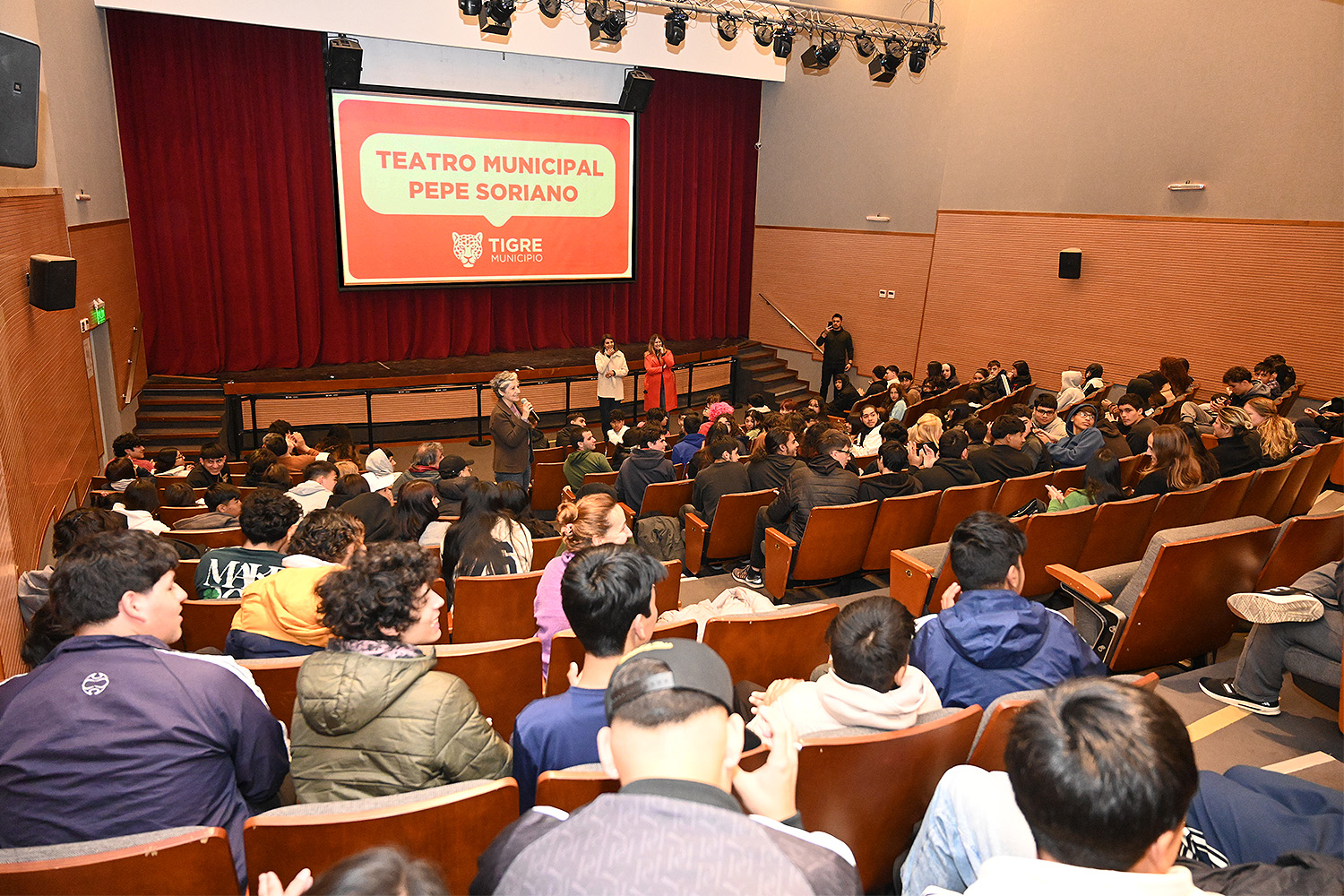 “Las Escuelas Van al Cine”, el programa del Municipio de Tigre que incentiva la cultural nacional en el territorio