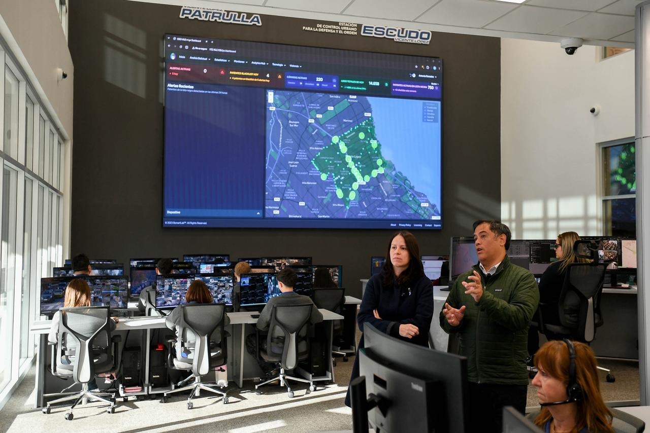 Vicente López levantó un Muro Digital: todos los accesos al municipio están videovigilados y cuentan con lectoras de patentes