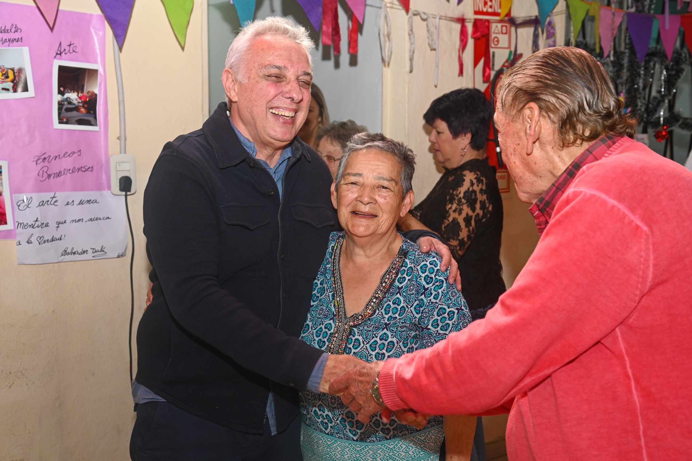 Tigre: Julio zamora acompañó el aniversario 27 del “centro de jubilados y pensionados manantial de vida”