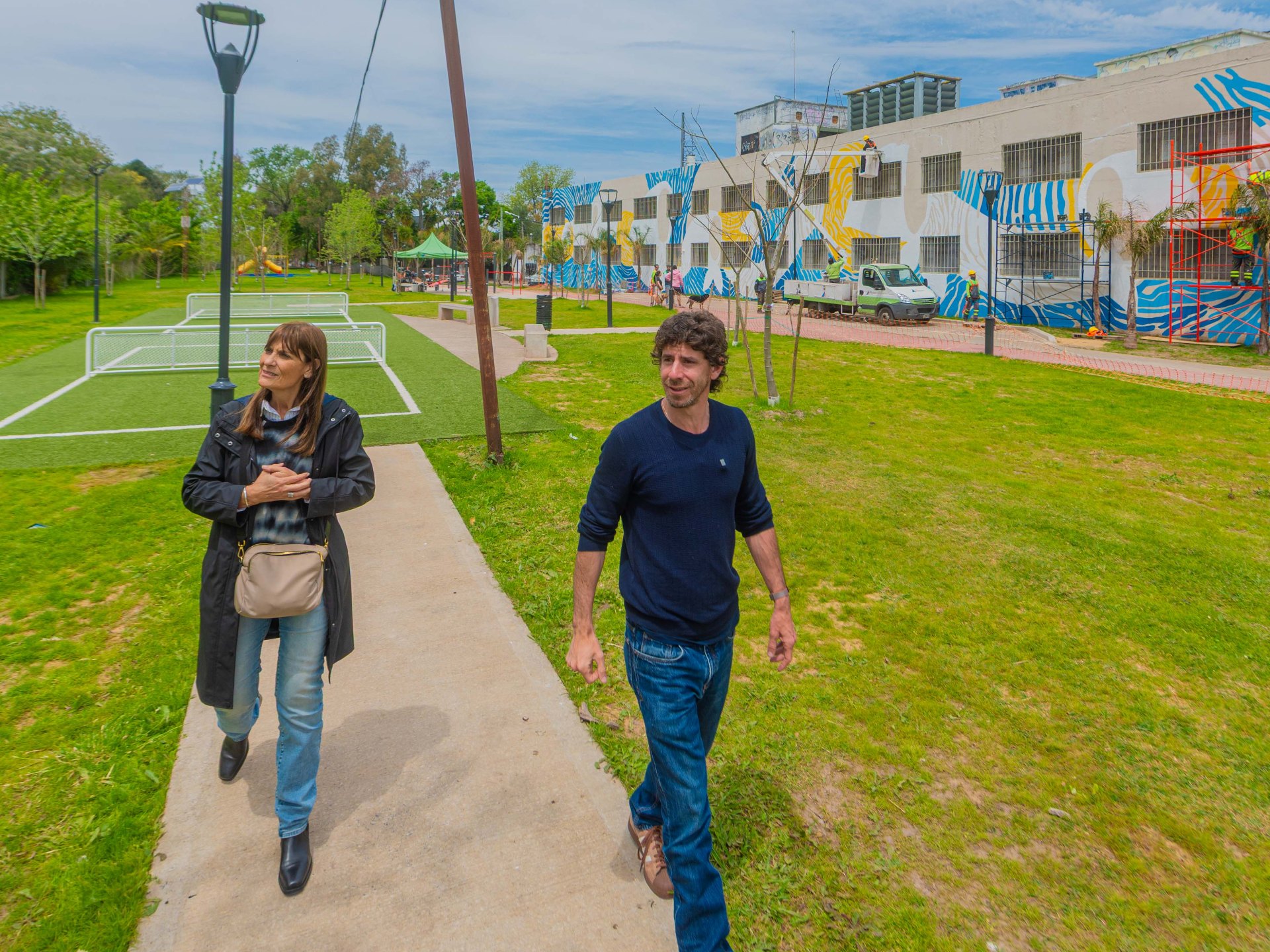 San Fernando: Juan andreotti anunció la pronta finalización del parque de “la carbonilla”