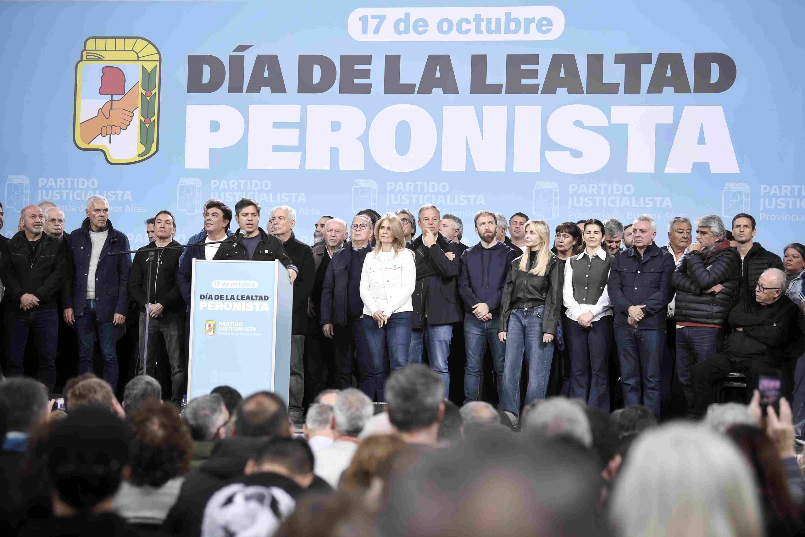 La Matanza: Axel kicillof y fernando espinoza encabezaron un acto multitudinario