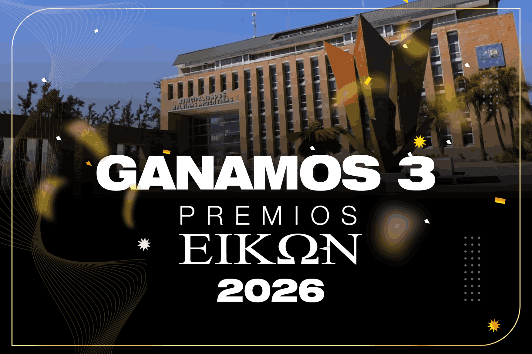 Malvinas Argentinas recibe tres Premios Eikon