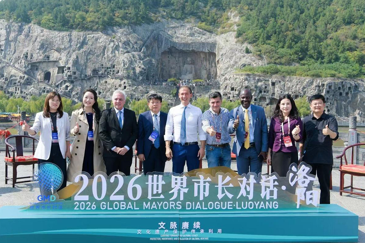 Julio Zamora presentó el patrimonio cultural y natural de Tigre en un encuentro internacional de alcaldes en China