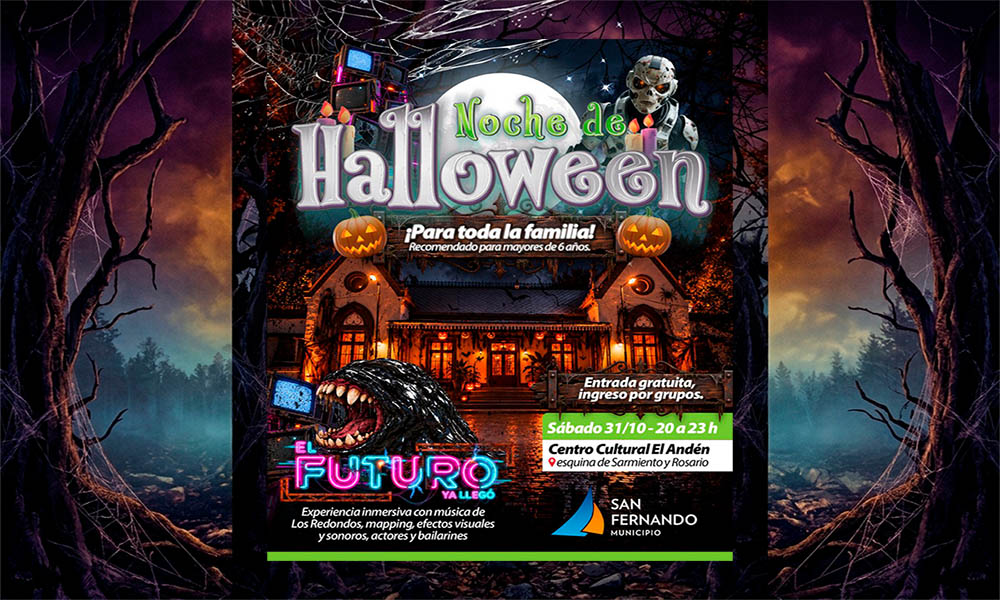 Este sábado habrá un espectáculo de Halloween en el Centro Cultural ‘El Andén’ de San Fernando